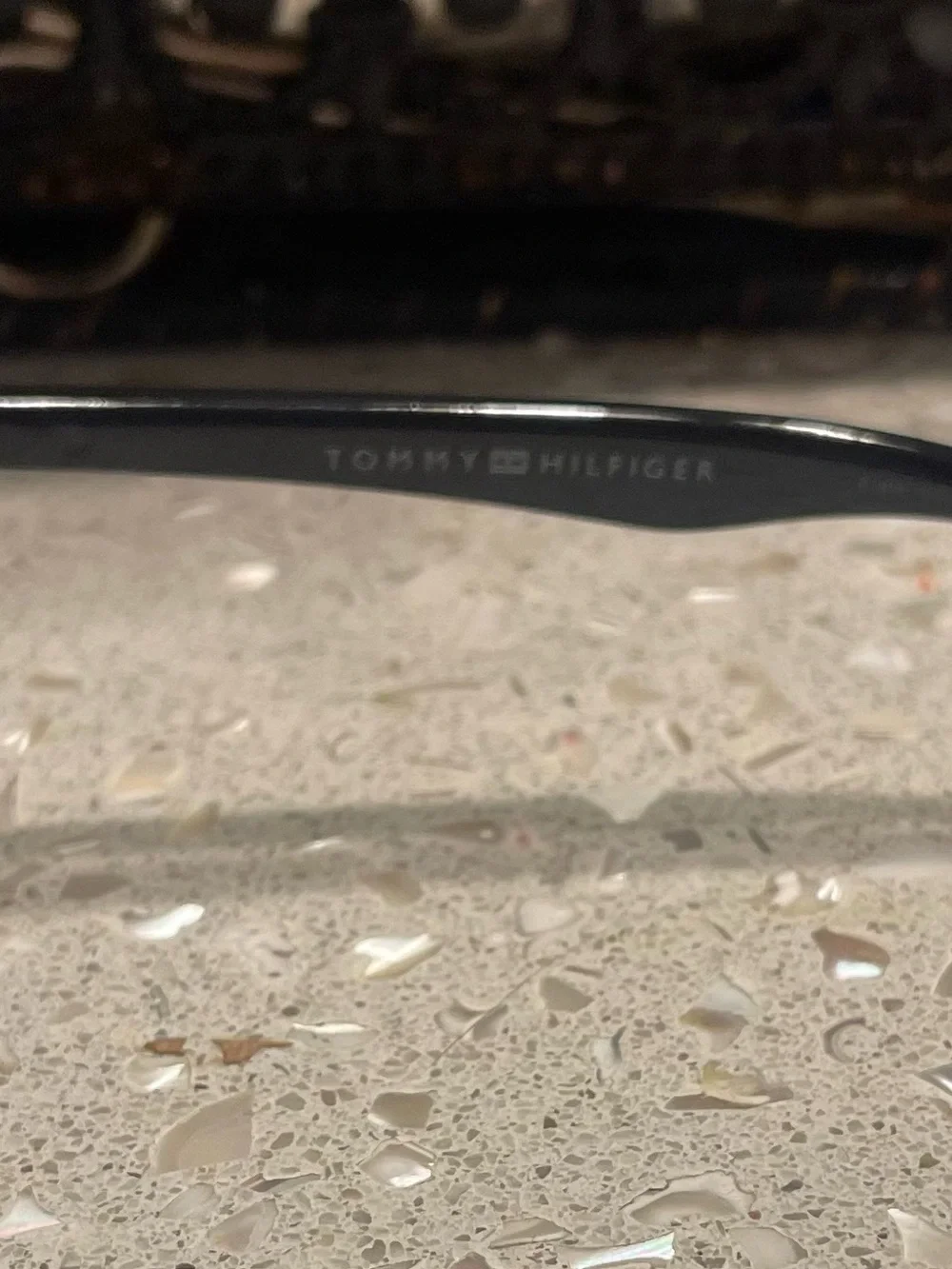Tommy Hilfiger Aviator Sunglasses in Gunmetal with Gray Lenses